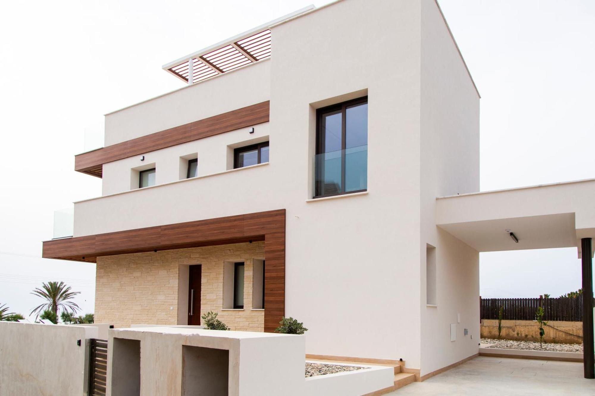 Villa Santa Barbara Seafront W Jacuzzi Pool Paphos